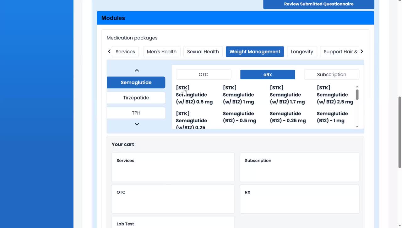Play the ordering walkthrough video